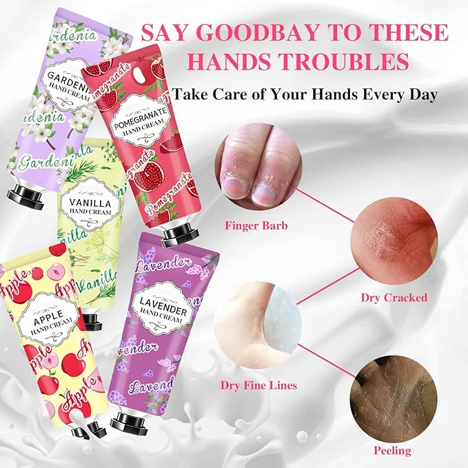 86 Pack Hand Cream Bulk Gifts for Women,Teen Girls,Mothers Day Gifts,Teacher Appreciation Gifts in Bulk,Nurses Week Gifts,Gifts for Mom,Natural Fragrance Travel Size Lotion for Dry Cracked Hands