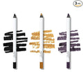 Julep When Pencil Met Gel Eyeliner Trio – Blackest Black, Sunset Gold, 17 Smoky Plum – Long-Lasting, Smudge-Proof Gel Eyeliner