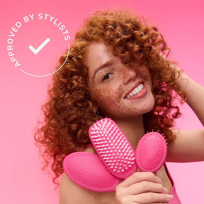 Wet Brush Shine Enhancer Hair Brush, Elemental Blue, Ultra-Soft IntelliFlex Bristles, Natural Boar Bristles for All Hair Types, For Women and Men, Wet and Dry, All Ages