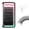 VAVALASH 7D W Shape Eyelash Extension 7D Premade Fans 0.07 C Curl Volume Lash Extensions Easy Fanning False Lashes Matte Black Volume Premade Cluster W Lashes(W Shaped-7D-0.07-C-8-15mm）