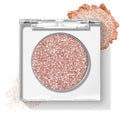 KYDA Single Glitter Eyeshadow, Champagne with Orange Brown Base, Lasting Blendable Shimmer Eyes Shadow, Sparkling Eyes Glitter, Soft Buildable Glossy Color, Wet Look Effect, Cowboy