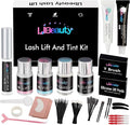 Libeauty Lash Lift and Color Kit Brow Lamination Kit with Color Diy Eyelash Perm Kit Curling Voluminous Coloring Eyebrow Easy To Use At Home & Salon
