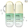Fortify Skincare Hydrating Face Mist with Hyaluronic Acid & Niacinamide - 3-in-1: Detox, Treat, Boost - Dermatologist Tested - Fragrance-Free, For All Skin Types - Korean Skin Care - 2.87oz - 2 Pack