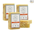 Goat Milk Soap Bar (Bulk, 5 Pack) - Honey Oatmeal Soap for Men & Women - Natural, Handmade w/Real Milk - Dry, Sensitive Skin, Hands/Body - Gentle, No Dyes - (Large, 5oz)