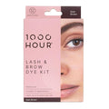 1000 Hour Professional Formula Lash & Brow Kit - Defined Brows with a Long-Lasting Formula with Eyebrow Mascara - Brow Gel for Stunning Brows that Last Up To 6 Weeks with 12 Applications - Dark Brown