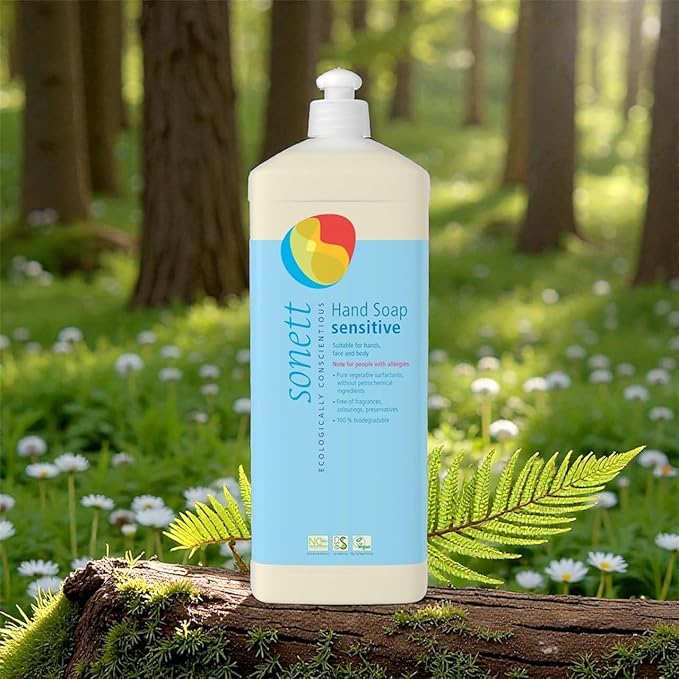 Sonett Organic Hand soap Sensitive 1L (For Sensitive Skin children & Adults)