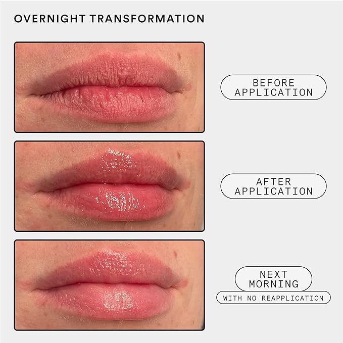 Experiment Softwear Smoothing Lip Treatment Balm - 24hr Hydration with Squalane, Glycerin, & Pomegranate Sterols - Intensive Moisture & Repair for Extra Dry, Flaky Lips - Vegan Lip Balm, .34 FL OZ