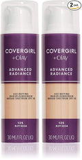 COVERGIRL Advanced Radiance Age-Defying Foundation Makeup, Buff Beige, 1 oz (Packaging May Vary), (Pack of 2)