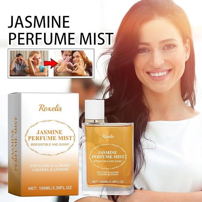 Women's light perfume. perfume with delicious scents of vanilla pistachio and caramel sunflower, women's hair and body perfume spray. Party and holiday gift