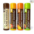 Panama Jack Sunscreen Lip Balm - SPF 45, Flavor Pack, Broad Spectrum UVA-UVB Sunscreen Protection, Prevents & Soothes Dry, Chapped Lips (Dreamsicle/Vanilla/Tropical/Mango)