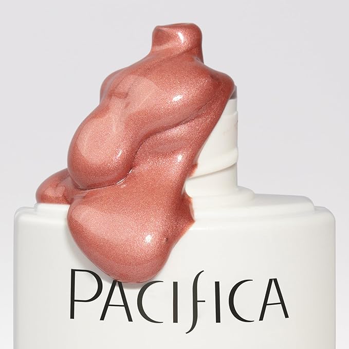 Pacifica Crystal Lit Glowy Glisten Drops – Face Makeup - Shimmery Multi-Use Liquid Blush/Highlighter for Radiant, Dewy Cheeks Luminous Glow Clean Beauty Vegan & Cruelty-Free Dermatologist Tested