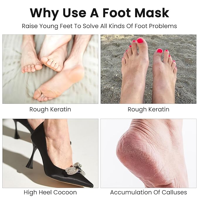 200 Pcs Plastic Foot Covers for Feet Plasti Socks for Moisturizing Feet Moisturizer Socks Pedicure Spa Wax Cracked Heel Care Shoe Trials Mask With Stickers Supplies Extra Large Size