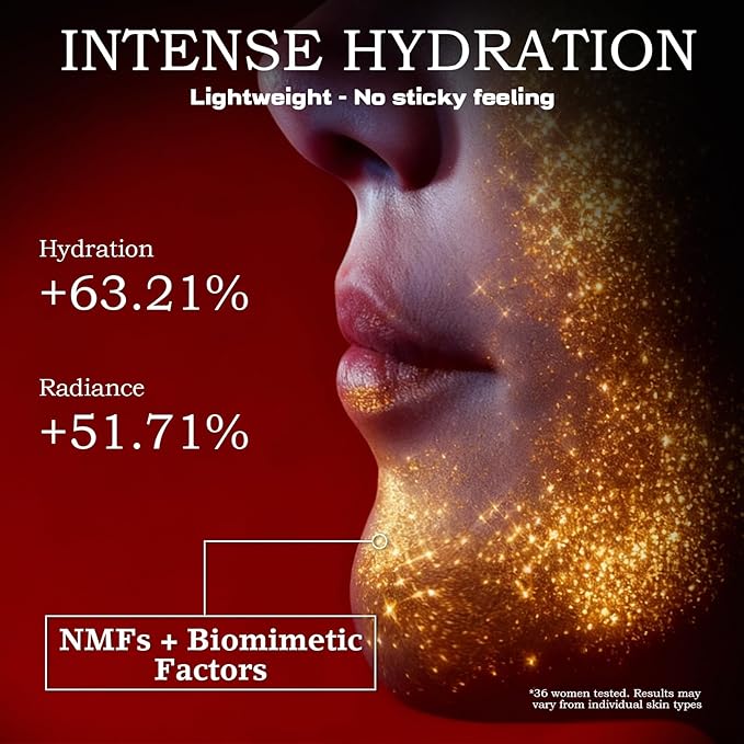 PDRN Serum, 99% Pure Salmon DNA, Anti-aging Glow Plumping Face Serum with Ceramide NP, Firming, Elasticity Improving, Tone Evening, Barrier Repairing, Moisturizing & Hydrating 1.69 fl. oz