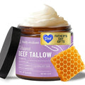 Body Restore Whipped Beef Tallow Balm – Fathers Day Gift for Dad from Daughter Son Wife, Grass Fed Face & Body Moisturizer, Birthday Gifts for Men, Self Care Spa Gifts – Lavender
