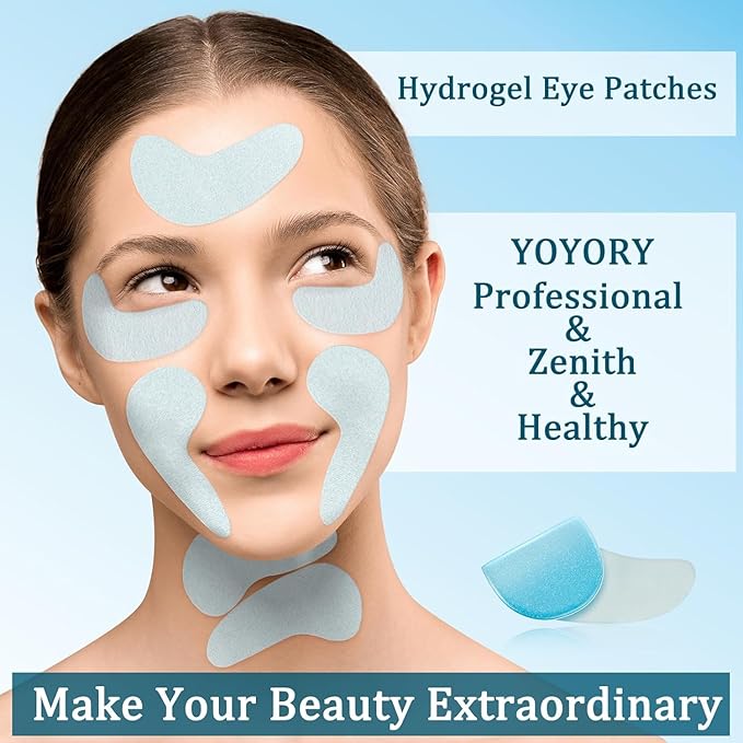 Under Eye Patches Masks - for Dark Circles,Puffy Eyes, Wrinkles, Eye Bags,Fine Lines,Treatment with Hyaluronic Acid and Collagen, Hydrating and Moisturizing (30 Pcs)