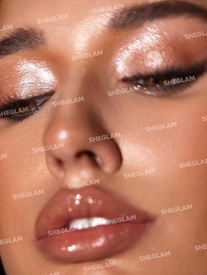 SHEGLAM Enigma Sparkly Eyeshadow Longwear Eyeshadow Single, High-Pigment Eye Shadow Compact, Smooth & Blendable Colors-Treasure