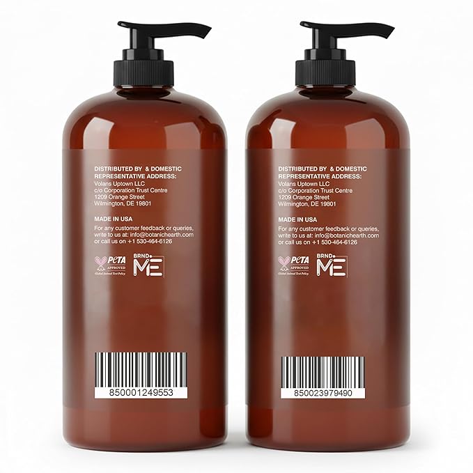 Botanic Hearth Argan Oil Shampoo And Conditioner Set | 16 Fl Oz Each With Keratin, Restorative & Moisturizing, Sulfate Free | All Hair Types & Color Treated Hair, Men And Women | (Packaging May Vary)