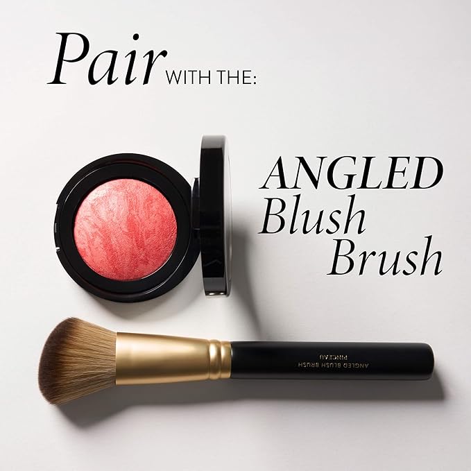 LAURA GELLER NEW YORK Baked Blush-n-Brighten for Mature Skin - 09 Starfish Island - Powder Blush Won't Settle into Fine Lines - Buildable Natural Finish – Longlasting Formula - Made in Italy