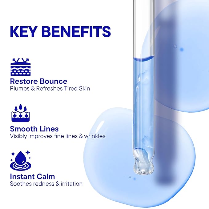 Lanmeri Copper Peptide Serum for Face: 1% Copper Peptide (GHK-Cu) Anti-Aging Serum to Smooth Fine Lines, Improve Elasticity & Boost Collagen - Soothe & Repair Skin Barrier with Centella Asiatica -30ml