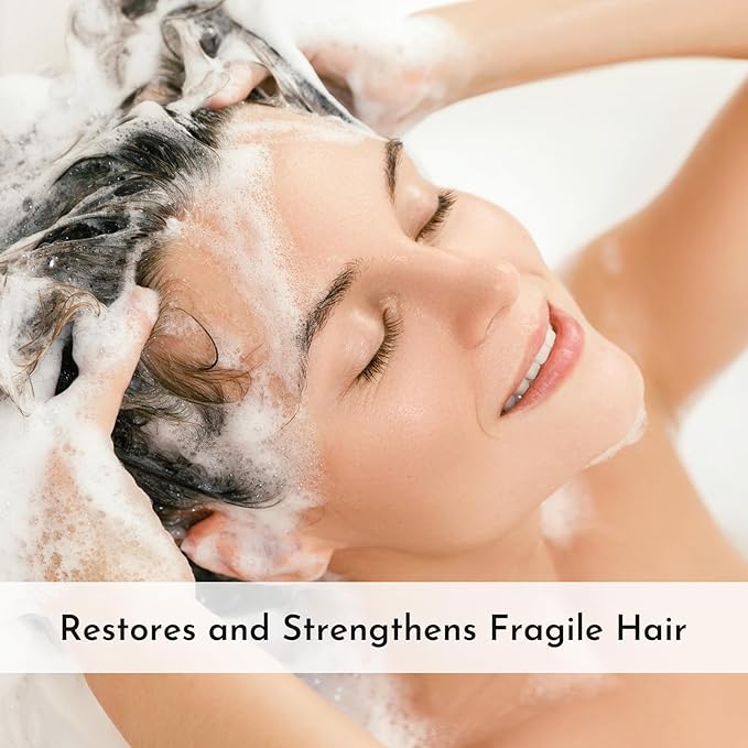 L'Erbolario Argan Oil Hair Thickening Shampoo - Shampoo for Men and Women - Restores and Strengthens Fragile Hair - Adds Volume and Softness - 5.07 oz