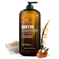 Botanic Hearth Biotin Conditioner With Ginger Oil & Keratin | For Hair Growth |With Turmeric Extract, Argan Oil, Tea Tree Oil & Vitamin E | Sulphate & Paraben Free | 16 Fl Oz