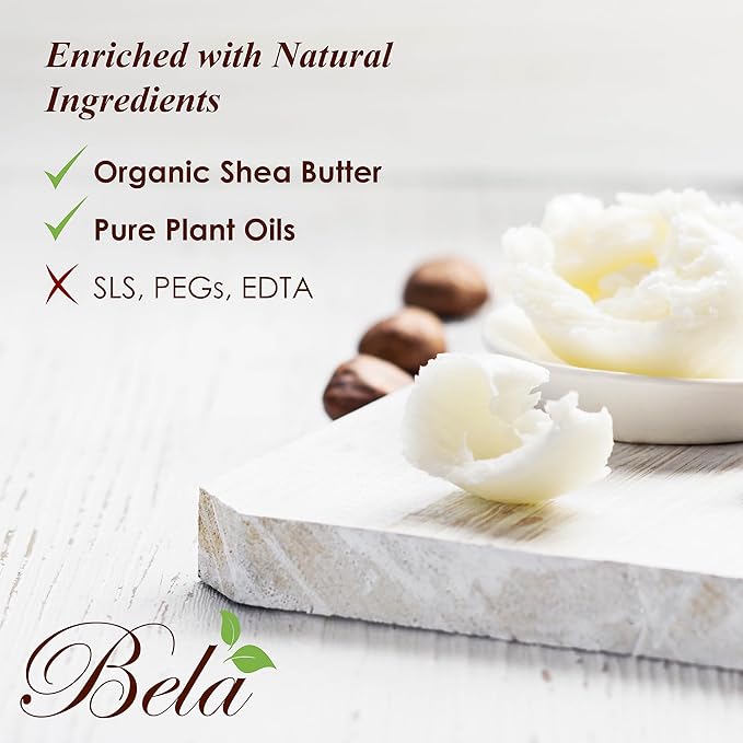 BELA Oatmeal Soap with Milk and Bran 3.3 OZ, Pack of 12, Long Lasting French Triple Milled Bar Soap with Organic Shea Butter, Hand, Face and Body Wash Bars, Made in Australia