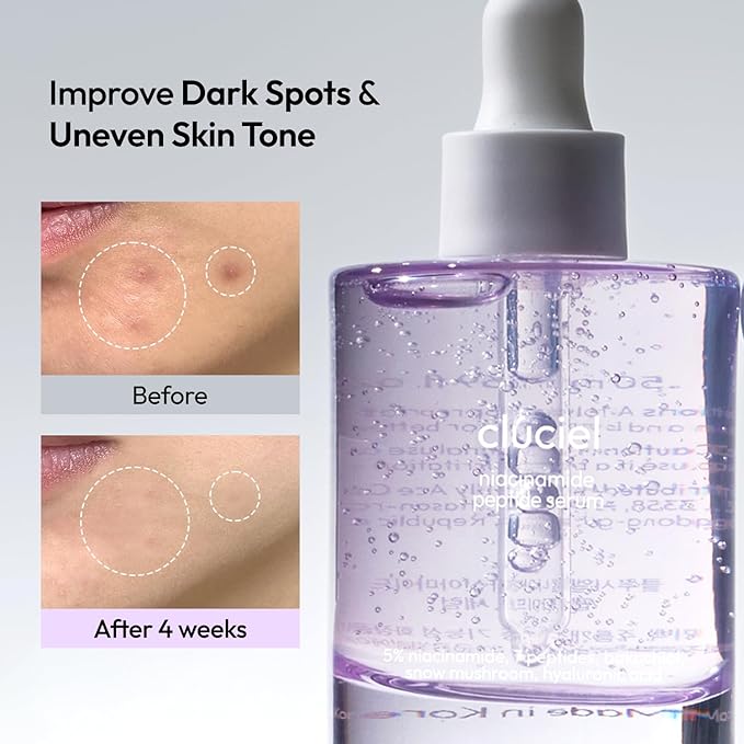 Niacinamide Peptide Serum I Repairing Serum, Targets Dullness, Dark Spots, Hyperpigmentation, Blemishes, Pore Care, Korean Glass skin (50ml / 1.69 fl.oz)