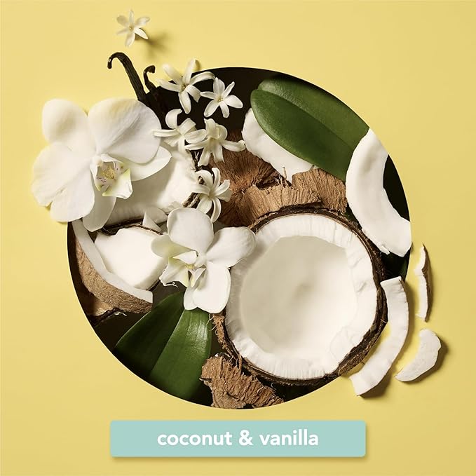 (Pack of 2) Hydrating Shimmer Hair + Body Mist, Coconut Bliss, 6.5 Fl Oz, Scent Notes: Vanilla, Made With Plant-Based Squalane And Coconut Oil