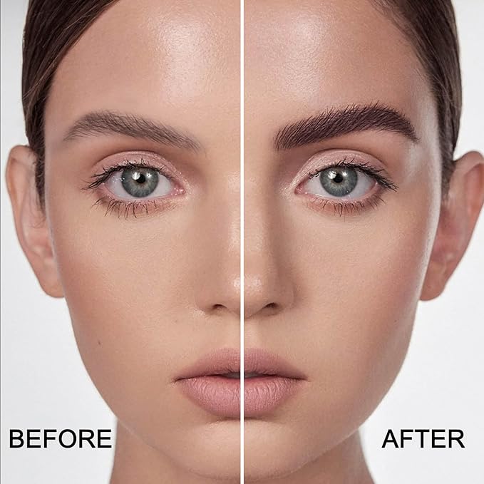 Boobeen Eyebrow Palette, 3 Colors Brow Powder Kit, Eye Brow Pomade with Double-ended Brush, Long-lasting Eye Makeup Kit, Sculpt & Define Eyebrows, for Beginners