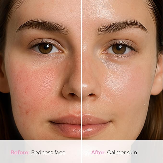 DLUX PROFESSIONAL Calming Face Mask Pack - 10 Pcs Calm Irritated Skin, Treats Dry and Dull Skin, Natural Radiance, Antioxidant Effects, Revitalize, Repair Mask, Anti-Aging