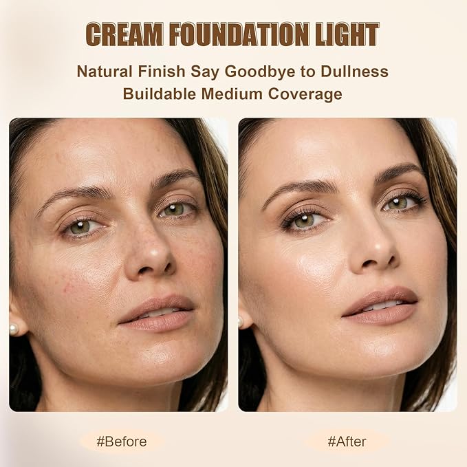 HECI BEAUTY Skin Tint Foundation Stick, Balm to Cream Foundation with Light to Medium Coverage, Infused with Hydrating Ingredients, Porcelain, 0.25 oz