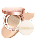 SKINTIFIC Full Coverage Cushion Foundation #00N Natural Porcelain| Satin Glow Finish, Oil-Control & Waterproof, Buildable Tattoo Cover Cushion for All Skin Types