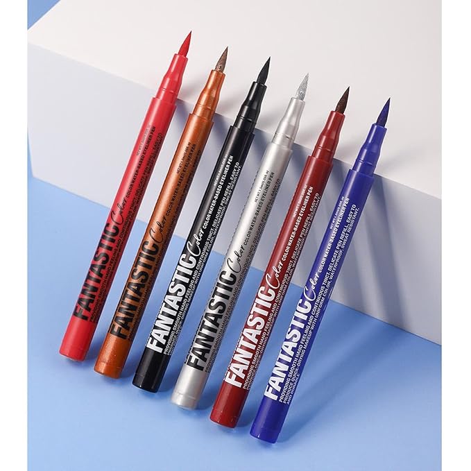White Eyeliner for Waterline Waterproof Long Wear White Liquid Eyeliner Hypoallergenic Smudgeproof (01#)