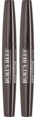Burt's Bees 100% Natural Nourishing Mascara, Black Brown - 0.4 Ounce (Pack of 2)