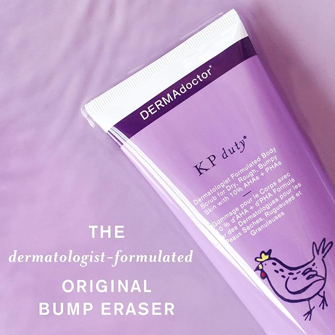 DERMAdoctor KP Bump Eraser Body Scrub for Keratosis Pilaris