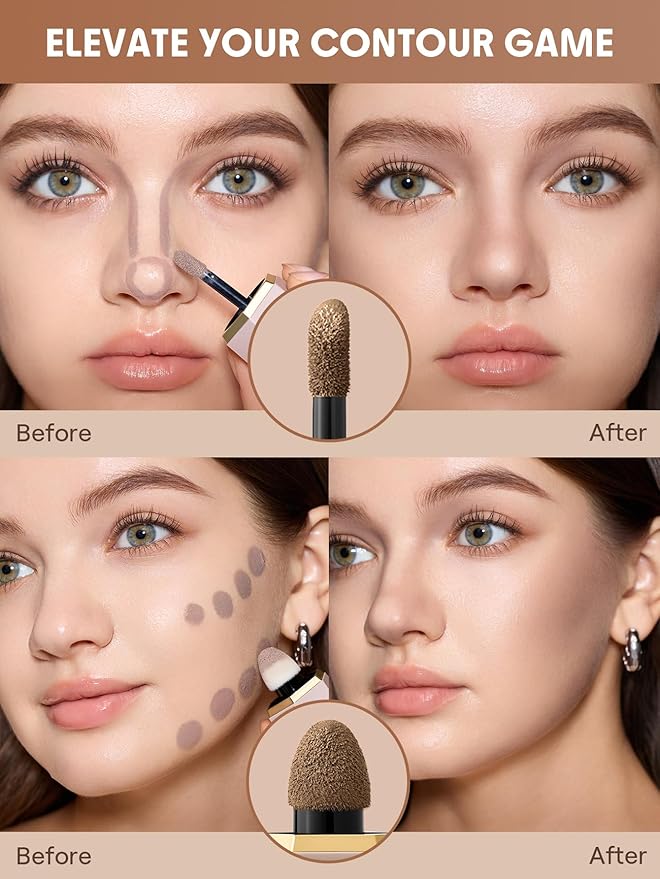 SHEGLAM Precision Sculpt Liquid Contour Duo-Hazelnut Latte