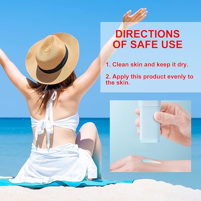 Cotton Soft Sun Stick SPF50+,Korean Skin Care Sunscreen Stick,Lightweight Hydrating Tinted Facial Sunscreen,Moisturizing Protector Solar Sunblock for Face and Body,Refreshing & Non-Greasy (1pc)