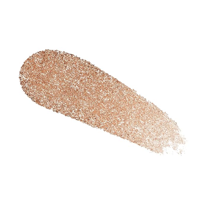 FLOWER BEAUTY By Drew Barrymore Chrome Crush Eyeshadow - Gel Powder + Buildable Formula - Shimmer + Glitter - Eyeshadow Topper (Copper)