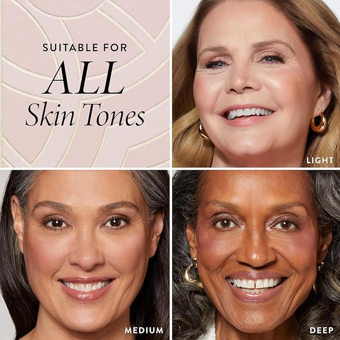 LAURA GELLER Baked Icons Complete Full Face Palette, Light | All-in-One Makeup Palette with Baked Foundations, Blush, Bronzer, Highlighter, Eyeshadows | Coverage for Mature Skin | Travel-Friendly