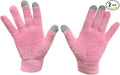 Eurow Aloe-Infused Moisturizing Gloves, Touchscreen Compatible, Scented, Soft & Breathable for Dry Hands Treatment, Locks in Lotion, Durable & Reusable, Pink, 1 Pair