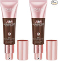 L'Oreal Paris Lumi Le Glow Skin Tint, Lightweight Water-Based Tinted Serum with Foundation-Like Coverage, Glow Illuminator, Neutral 420, 0.85 Fl Oz (Pack of 2)
