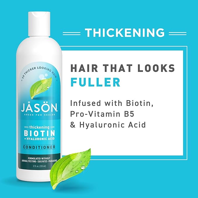 Jason Thickening Biotin Conditioner, 12 Oz