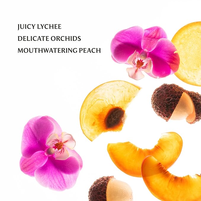 Touchland Power Essence Hydrating Body & Hair Fragrance, ISLAND BLOOM DUO (Lush Tropicale + Peachy Lychee), 2 FL. OZ. Travel Size Body Mist (Set of 2)