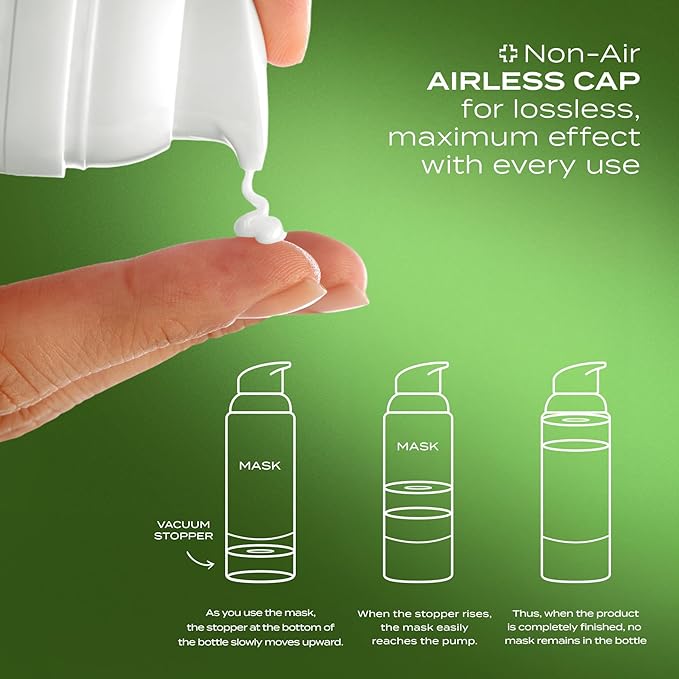 Pump Can Peel-Off Wrapping Cream Mask with AHA BHA & Niacinamide, Made in Türkiye, 70 ml