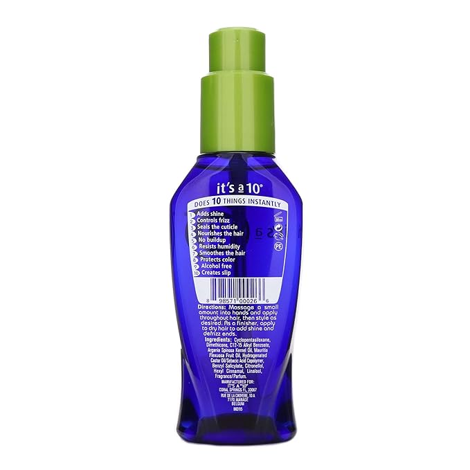 Miracle Styling Serum by Its A 10 for Unisex - 4 oz Serum