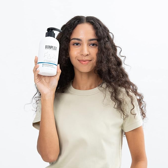 Rebonding Treatment For All Hair Types | For Damaged, Dry, Brittle, Colored, Permed, and Chemically-Treated Hair | Safe for Hard Water | Reconnect Broken Disulfide Bonds