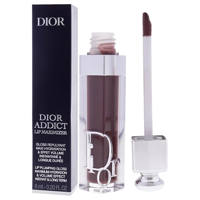 Dior Addict Lip Maximizer - 020 Mahogany by Christian Dior for Women - 0.2 oz Lip Gloss | 020 Mahogany, 0.2 oz, Lip Gloss