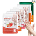 6 Pairs Hand Masks Moisturizing Gloves, Hydrating Hand Mask Moisturizer Gloves Care for Dry Cracked Hands, Smooth Long Lasting Soft Firming Hand Mask Gift Set for Men Women（C