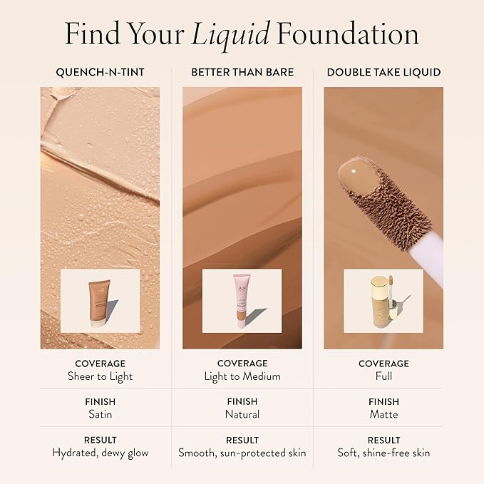 LAURA GELLER NEW YORK Quench-n-Tint Tinted Moisturizer - Sheer to Light Buildable Coverage - Natural Glow Finish - Lightweight Formula with Hyaluronic Acid, 05 Medium/Deep