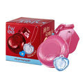 fwee Glowy Jelly Pot + Keychain SET | Dewy Jelly Lip & Blush Color, Tinted Glow Jelly Balm, Dewy Buildable Finish – Lolly (Candy Pink) | 0.14 oz